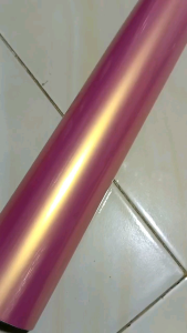 Skotlet Pink Lembayung Gold Sticker Romantic Pink Super Glossy Mengkilap Stiker Untuk Body Motor Kualitas Premium