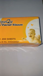 TISYUQU tisue facial 200 lembar 2 ply soft and smooties tisue wajah
