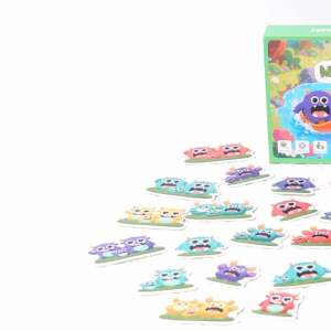 🤩 BOARD GAME 🤩 FUN MONSTER HUNT Family Game Children Kids Educational Fun Toy Travel Gift Wooden Dice Chess Multi Player