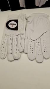 ถุงมือกอล์ฟ titleist player Cabretta leather golf glove หนังแท้คุณภาพพรีเมี่ยม บางพิเศษ