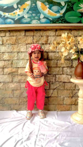 Stelan Anak Perempuan Karakter Anomali Tungtung Sahur Ballerina Cappucina Usia 1-7 Tahun Baju Serut Dan Celana Cargo Anak