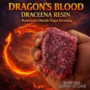 🔥 DRAGON’S BLOOD DRACAENA RESIN 🔥  Kemeyan Darah Naga Jernang – Premium Aromatic Resin
