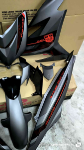 Coverset Y15 zr V2 2022 MNM Matt Grey siap Tampal