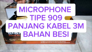 Kabel Mic / Mikrofon SN 99: Kabel Audio Profesional untuk Studio