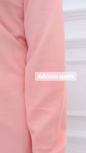 Kaos Olahraga Tunik Muslimah Atasan Senam Wanita Polos Bahan Lakos