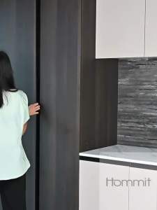 600mm Kitchen Cabinet Tall Pantry Larder Unit Stainless Steel with 12 Baskets