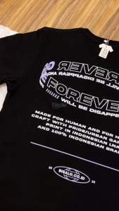 BSL - 171 Bisalo: Baju Kaos Pria Wanita Lengan Pendek Motif FOREVER GONE Digital Print