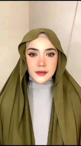 Pashmina Kaos Oval (Curve Style)