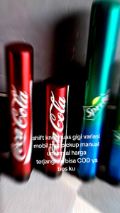 Variasi Tuas Gigi Mobil Truk Pickup Manual Universal Motif Coca-Cola Sprite Keren