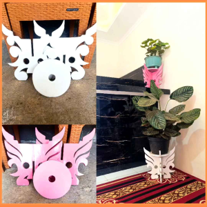 READY STANDING POT KEKINIAN / Tempat Pas Bunga Dekorasi Sudut Ruang Tamu Hiasan Studio foto