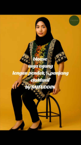 BLOUSE BATIK TUGU AGUNG PEMBORONGRONG & PERUNCIT
