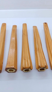 once pipa kayu kemuning emas varian berkualitas Model Pipa Bulat Dan Segi Enam Garansi Penjual Pipa Kayu - Lazada