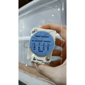 ORIGINAL TIMER KULKAS POLYTRON TOSHIBA TIMER KULKAS BIRU TMDF702ZD1 (1-3) KULKAS 1 PINTU TIMER DEFROST KULKAS POLYTRON 1-3 1 3