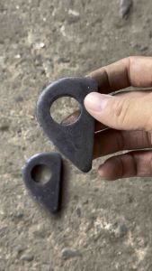 Bát khóa cửa trái tim ( combo 10 cái ) : dày 6 - 8 li