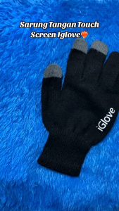 SARUNG TANGAN HITAM TOUCH SCREEN IGLOVES