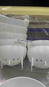 S2D - 10 pcs x MILK WHITE SSS NEST MOULD SINGLE 燕窝模具