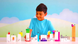hand2mind Numberblocks MathLink Cubes 11-20 Activity Set 30 Activities Linked to TV Episodes 155 Number Blocks STEM toys