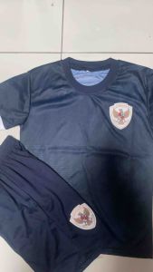 Jersey Timnas INDONESIA KIPER HITAM Bisa CUSTOM NAMA Untuk Anak Usia 7 Sampai 13 Tahun