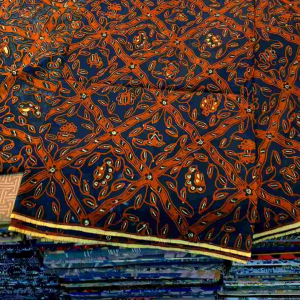 Kain batik panjang 240cm lebar 115cm bahan full tulis solo sogan sidoluhur