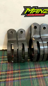 Klem Knalpot Karbon Keflar Original 25inc/3inc/35inc Bentuk Bulet