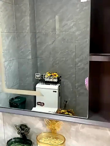 Rak Kosmetik Tempel Dinding Gantung 5Pcs / Rak Gantung Penyimpanan Botol Sabun