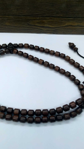 Tasbih kayu galih asem motif Marjan spesial A74