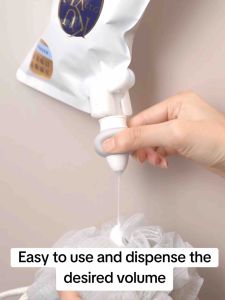 Laundry Detergent Body Wash Shampoo Dispenser body wash Squeezer liquid Storage Holder Bathroom Accessories Refill Pack Dispensers Tools Pump Device