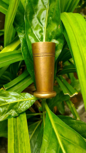 Kaki Kuningan Alas Kaki Meja Kursi Motif Polos Antik 1 pcs