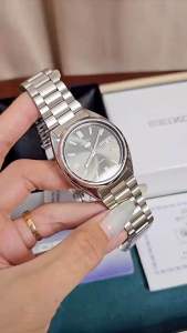 ĐỒNG HỒ NAM CHÍNH HÃNG Seiko 5 SNXS79K1 Automatic Black Dial Silver Stainless Steel For Men