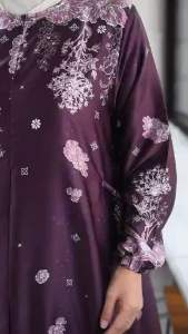 GAMIS SILK FAZLUNA PREMIUM GRADE A MOTIF TERBARU LD