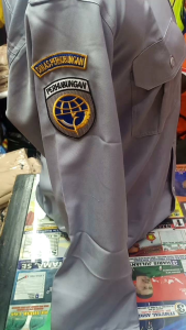 kemeja DISHUB|Baju DISHUB|seragam DISHUB bahan american drill free nama