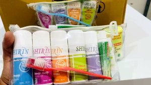 Set Perlengkapan Mandi Shirin Halal: Perlengkapan Haji & Umroh