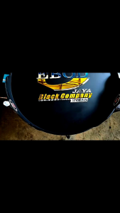 Kandang/Sangkar Murai Ebod Jaya Pvc Doff Akrilik Timbul No 2 Fullset Black Company