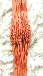 ฝ้ายผูกข้อมือ สายสิญจน์ผูกข้อมือ ถักด้วยมือ9ถัก เพื่อเป็นสิริมงคล ขนาด1.5-2 มิล ความยาว 30-34ซม. 9 สี ขายดี สีแดง️ สีแห่งความรุ่งโรจน์ สัญลักษณ์แห่งความโชคดี สีเหลือง️สีแห่งความเจริญรุ่งเรือง สีเขียว️สีแห่งความโชคลาภ สีชมพู️สีแห่งความรัก