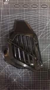 ครอบหม้อน้ำ Pcx150 (14-16) เคฟล่า 5D ของแต่ง มอเตอร์ไซค์