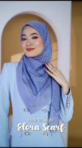 Best seller Jilbab hijab kerudung  krudung segiempat scraf daily motif AR dewasa terbaru terlaris terkini modern kekinian murah viral ootd lebaran idul 2024 Elora Arrafi laser cut adem mudah di bentuk cantik bahan voal cotton cantik bayar di tempat COD