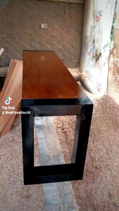 Kursi kayu panjang/Bangku Panjang/Bangku Cafe/Kursi Tunggu/Kursi Santi/Bangku Tunggu/Bangku Santai/Bangku Kayu/Bangku Kayu 120x30x40cm