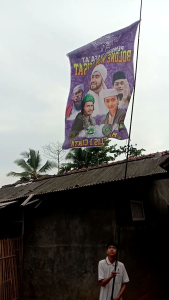 JORAN TEGEK BENDERA SHOLAWAT / JORAN TEGEK PIKAT BURUNG / JORAN TEGEK PANCING / TEGEK KAKU SEDANG UKURAN 6 METER 5 METER