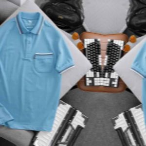 Áo thun Polo nam trung niên có túi Titio màu trơn vải thun cá sấu 4 chiều thoáng mát sang trọng APL007