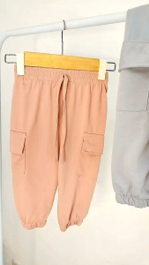 Promo 100k 3 Pcs Celana Jogger Cargo Anak Panjang 1-10 Tahun Kargo joger laki laki Perempuan