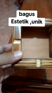 asbak kayu estetik unik tempat Putung rokok