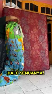 SPREI RESLETING / SARUNG KASUR RESLETING BAHAN COTTON DISPERSE TEBAL DAN HALUS