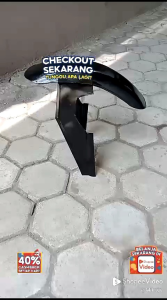 SPAKBOR SELEBOR DEPAN MOTOR CUSTOM YAMAHA XSR155 UNIVERSAL