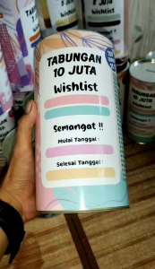 Celengan / Celengan Target 10 juta get 10 k Celengan Target 10 juta get 50k Celengan Target 10 juta get 100k / Celengan Viral / Celengan Anak-anak / Celengan Koin / Celengan Anti Tuyul / Tabungan Celengan Target JUMBO target 10 juta buka tutup permanen