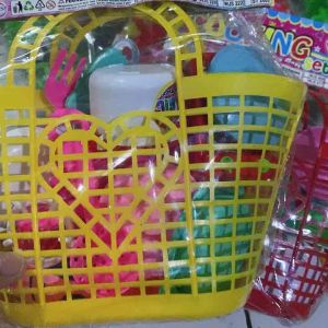 [BISA COD] PROMO Mainan Cooking Set Keranjang Edukasi - Masak Masakan Anak Edukatif