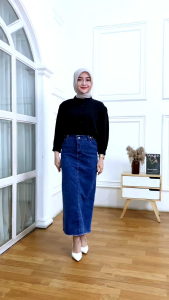 HIGHWAIST ROK JEANS THEANA