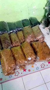 Wig Kuda Kepang Super Jumbo Warna Coklat Tua Sudah Sasak