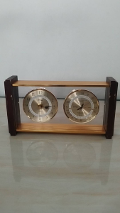 Đồng hồ cổ điển để bàn 3 chức năng EMPEX EX-742 hàng bãi Nhật