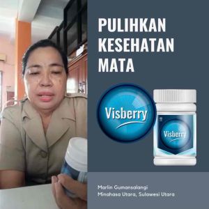 Visberry Asli Original HWI (Suplemen Kapsul untuk Mata) OBAT MATA MINUS PLUS SILINDER KATARAK MIOPI GLAUKOMA Mencegah radiasi komputer dan gadget BPOM HERBAL
