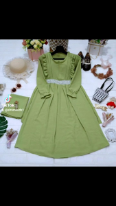 Gamis Crincle Desain Nyaman & Berkualitas Tinggi